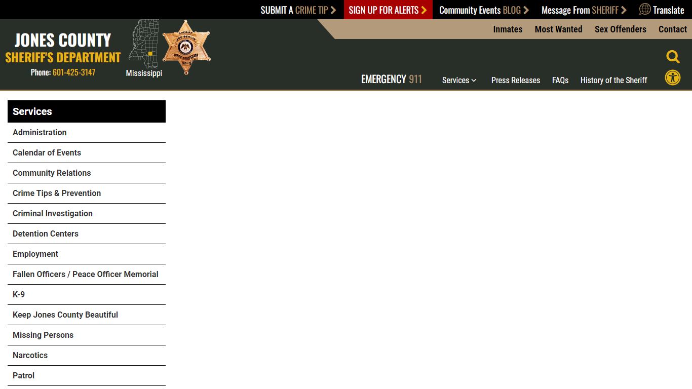 Inmate Roster - Current Inmates Booking Date Descending - Jones County ...